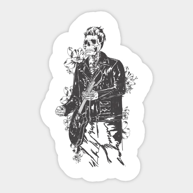 Queens of the Stone Age Sticker by Hayley O